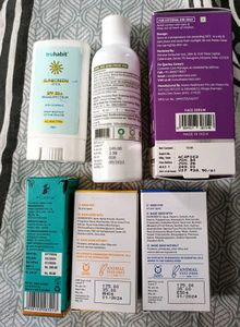 Skincare Combo of 6 + free gifts