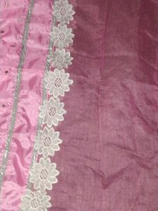 Unique Party Wear Pink Kurta