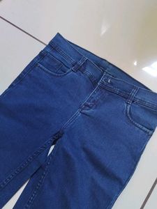 Dark Blue Denim Jeans