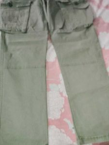 Olive Green Cargo Pants