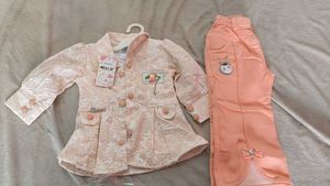 Girl&#39;s Pink Outfit Set