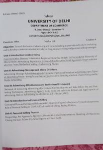 2021 B. Com Sem 6 Materials|| Delhi University