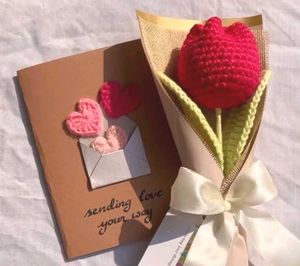 Single Crochet Tulip Bouquet 💐
