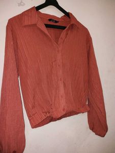 Orange Rust Top In Shade Of Coral 🪸