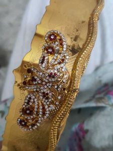 Gold-toned waistbelt with Embellishments