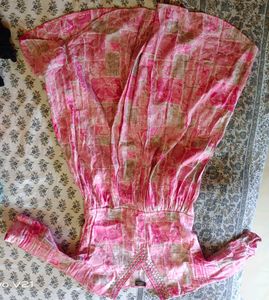 Pink Embellished Top