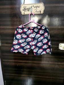 Cute Santa Cat Shorts 🐈 🎄