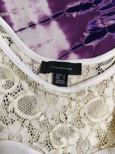 White Sleeveless Party Top
