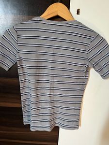 Striped Grey T-Shirt