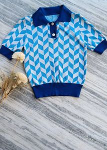 Geometric Pattern Top