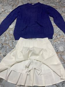 Jumper and Skirt set