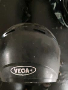 Vega Helmet Used Broken Glass