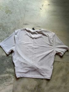 H&amp;M White Crop Top