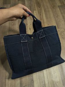 HERMES Authentic Canvas Bag