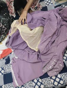 FIX PRICE Engagement Latest Mirror Work Lehnga
