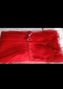 Red Gown - Free Delivery