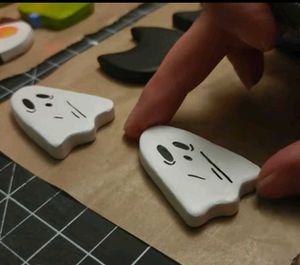 Clay Piece Attach With Magnets