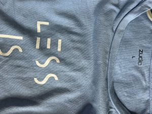 Blue &#39;Less is More&#39; Tee