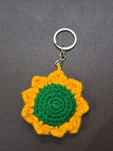 Sunflower Keychain