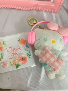 Hello Kitty Plush Keychain