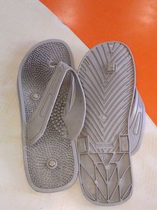 Grey Flip Flops