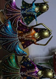 Kraftskala Colorful Indian Dancer Figurine