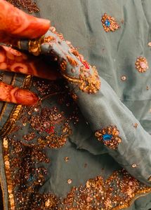 zardozi ethnic saree