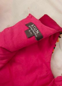 Pink Ghagra ,Top And Dupatta Set