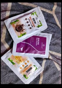 Combo of 3 Wax Powder, facewash, night cream & und