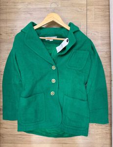 Chic Green Blazer - Bust Fit Upto 38
