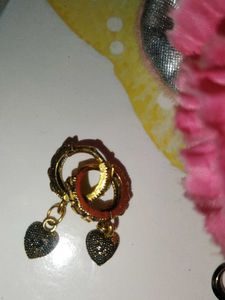 Heart Drop Earrings
