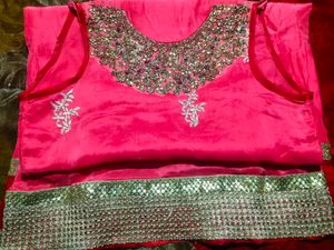 Khadadar Kurti Party Wear