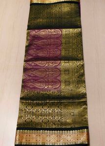 Elegant Purple Banarasi Saree