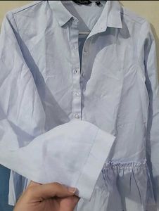 Park Avenue Blue Formal Shirt | NO COINS PLEASE