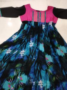 M size chiffon Kurta Shakumbhari
