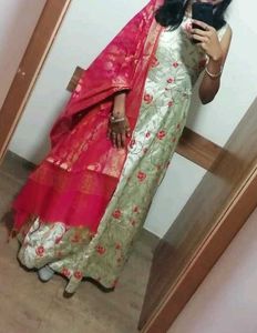 Ethnic Gown with Leggings