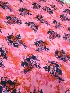 Beautiful Floral Printed Cotton 2 Meter Cloth
