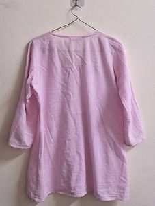 Pink Short Kurti Top