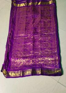 Shinning Pure Gadwal Saree