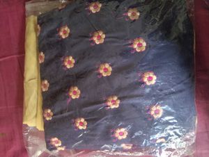 Floral Embroidered Fabric
