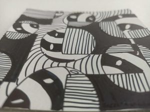 Abstract Black &amp; White Art