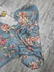 Floral Print British Wear Dress