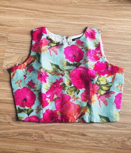 Beautiful Floral Crop Top