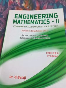 Engineering Mathematics -II Textbook