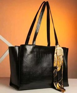 Black Tote Handbag