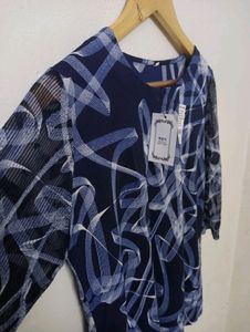 Trendy Blue Top For Women