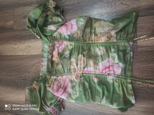 Beautiful Floral Crop Top