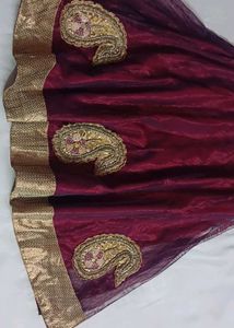 Maroon Butique Gown