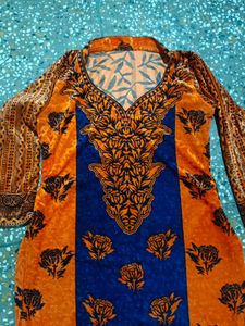 Velvet Designer Kurti