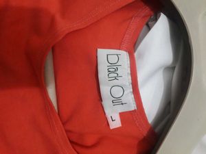 Coral Scoop Neck Bodysuit